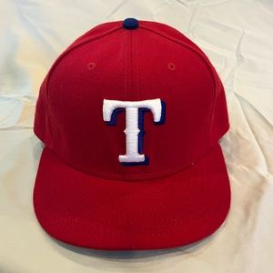 Texas Rangers New Era Hat size 7 3/8